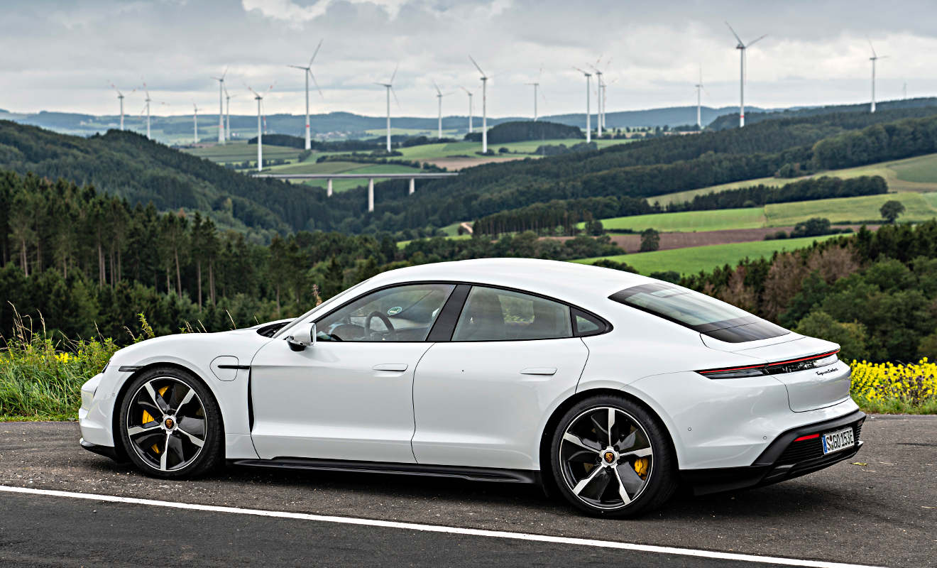 Тюнинг porsche taycan